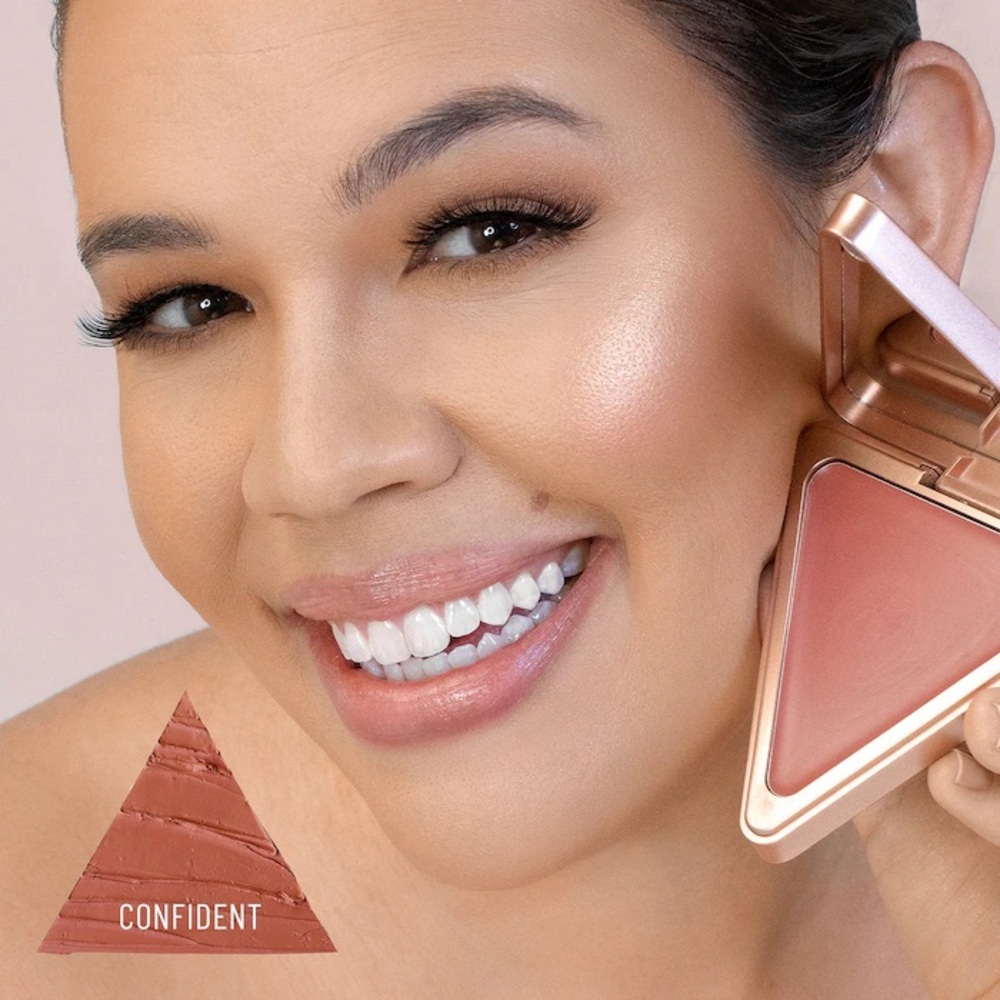 NWT‼️ LYS Higher Standard Satin Matte Cream BlushConfident - pink cinnamon spice - Picture 6 of 6